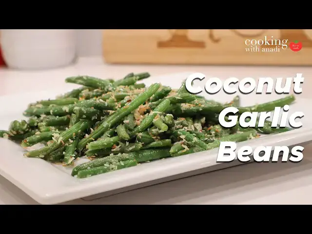 Video thumbnail for Coconut Garlic Green Beans in 10 Min! (Vegan & Flavor-Packed!)