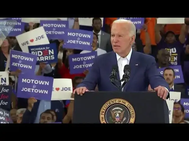 Video thumbnail for Biden Makes Shocking Announcement About Future - 'I'm Not ...'