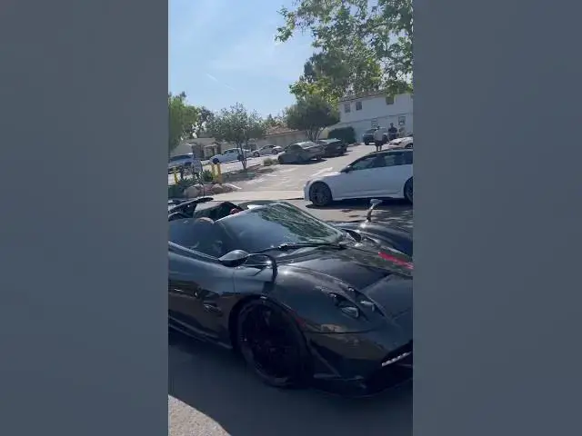 'Video thumbnail for Pagani @ cars and coffee'