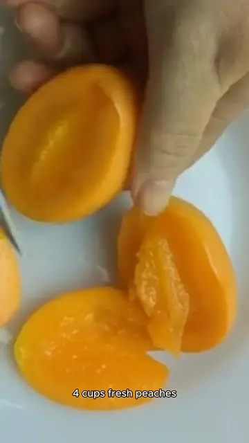 Video thumbnail for peach recipe