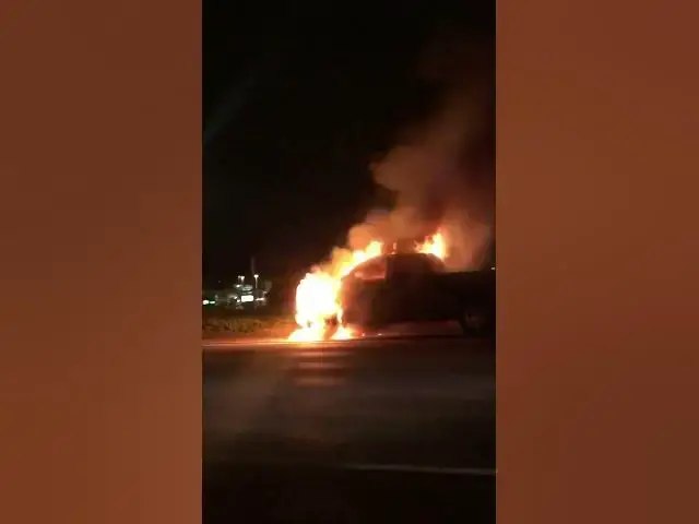 'Video thumbnail for Keep the aux in the hands of the right people #car #fire #viral #cars'