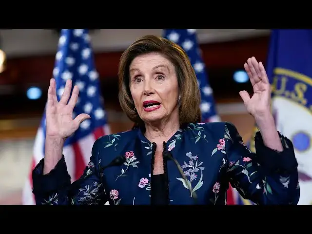 Video thumbnail for Nancy Pelosi Gives Bombshell Answer When Asked About Trump Being Banned From State Ballots