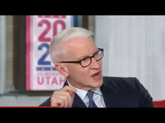 Video thumbnail for 'That's Bulls**t' - CNN Host Anderson Cooper Shreds Kamala Harris Supporters