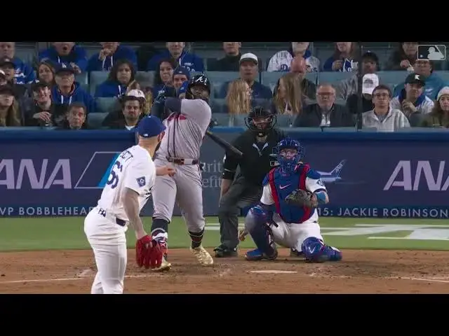 'Video thumbnail for Michael Harris II CRUSHES a Solo Home Run! | 1st HR of 2025 | Atlanta Braves | 03/31/2025'
