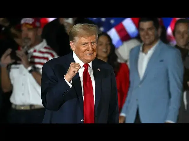 Video thumbnail for Trump Celebrating 'Huge" Election News - Kamala Harris Ship is Sinking