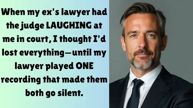 'Video thumbnail for My Ex Smirked as the Judge Laughed at Me—Then My Lawyer Played a Recording That Changed Everything'