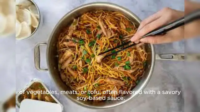 Video thumbnail for Lo Mein Recipe