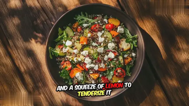 Video thumbnail for Kale & Quinoa Salad
