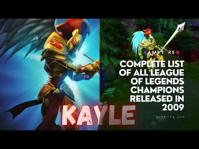 Video thumbnail for Complete List of All League of Legends Champions Released in 2009