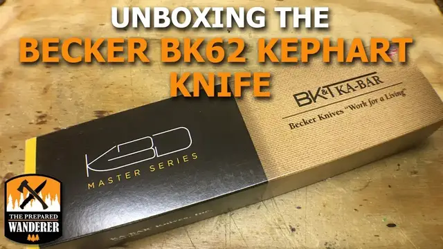 Video thumbnail for Unboxing the Becker BK62 Kephart Knife