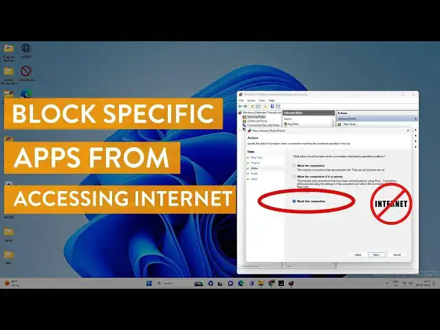 'Video thumbnail for How To Block Internet Access For An App In Windows 11 & 10'