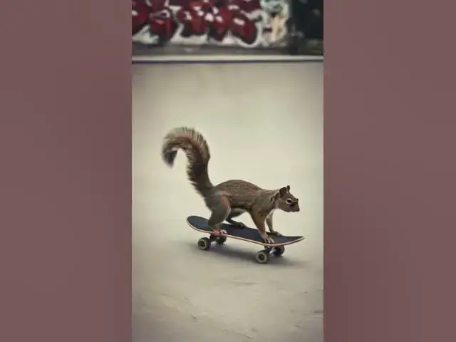 Video thumbnail for See how little squirrel are practicing 🥰❤️#channelchatter #whatsappstatus#youtubeshort#DreamScreenAI