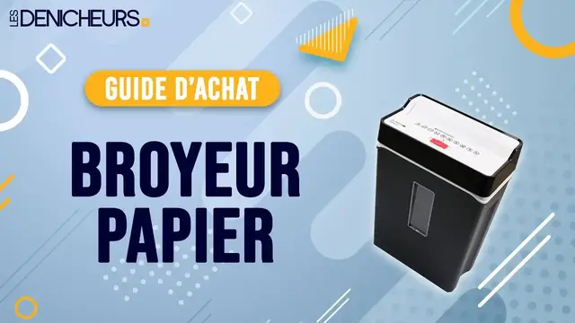 Video thumbnail for 👓 MEILLEUR BROYEUR PAPIER (2022) - Comparatif & Guide d'achat