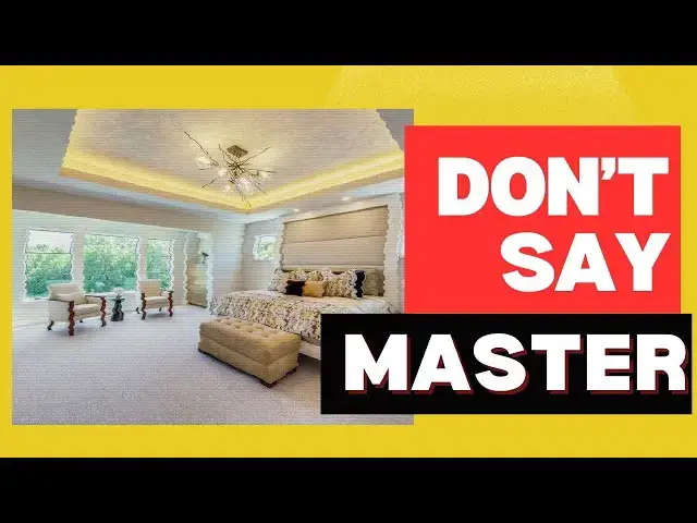 'Video thumbnail for Why "Master Bedroom" Is Offensive'