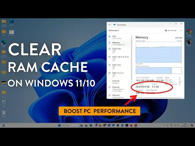 Video thumbnail for How To Clear RAM Cache Windows 11/10 | Does it Boost PC Performance?
