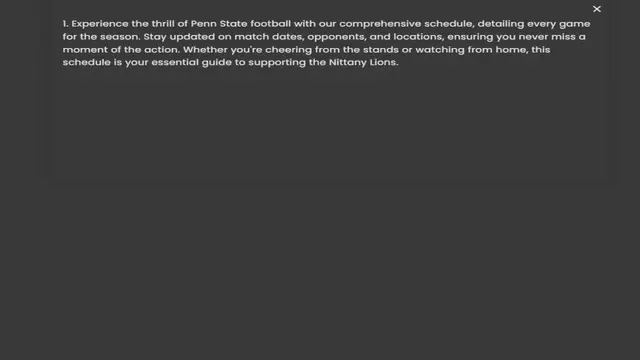 Video thumbnail for for the season. Stay updated on match dates, opponents, and locations, ensuring you never miss a moment of the action. Whether you're cheering from the stands or watching from home, this schedule is your esse