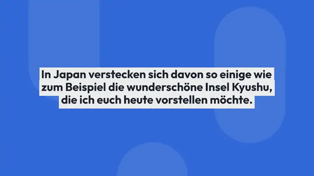 Video thumbnail for Kyushu in Japan Warum Kyushu ein Muss für Japan Liebhaber ist