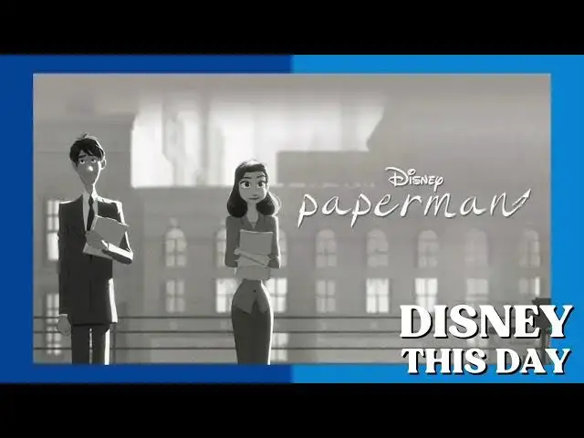 'Video thumbnail for Paperman | DISNEY THIS DAY | November 2, 2012'