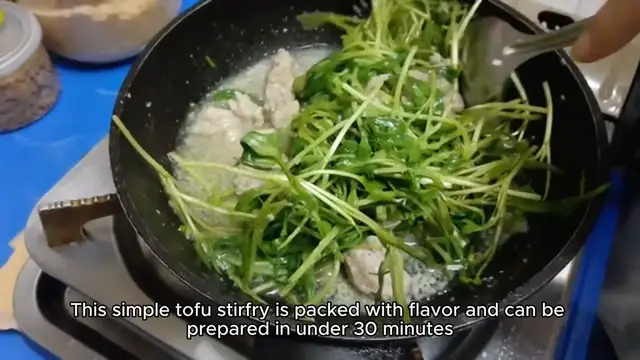 Video thumbnail for tofu recipe easy