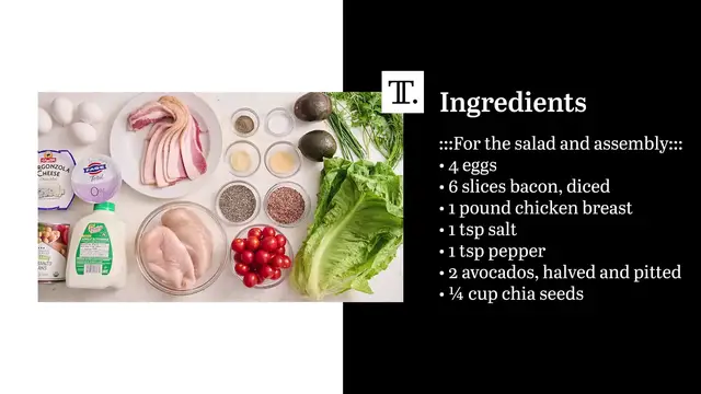 'Video thumbnail for Our Protein-Packed Cobb Salad Is Filling And Easy To Make'