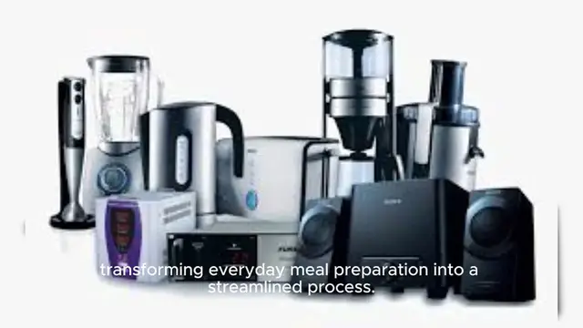 Video thumbnail for Kitchen Appliances