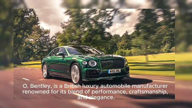 Video thumbnail for Bentley