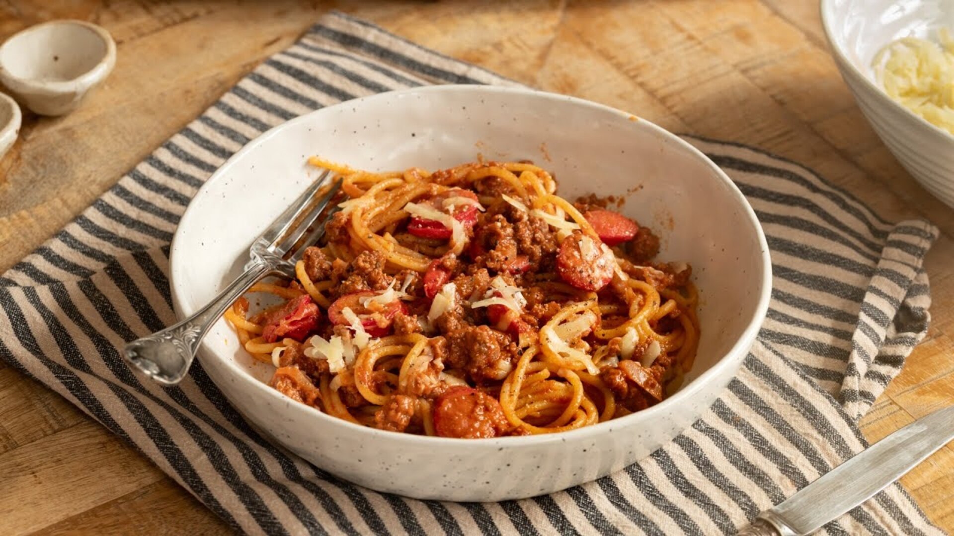 Video thumbnail for Take Dinner To A New Level With Our Filipino Pasta Recipe