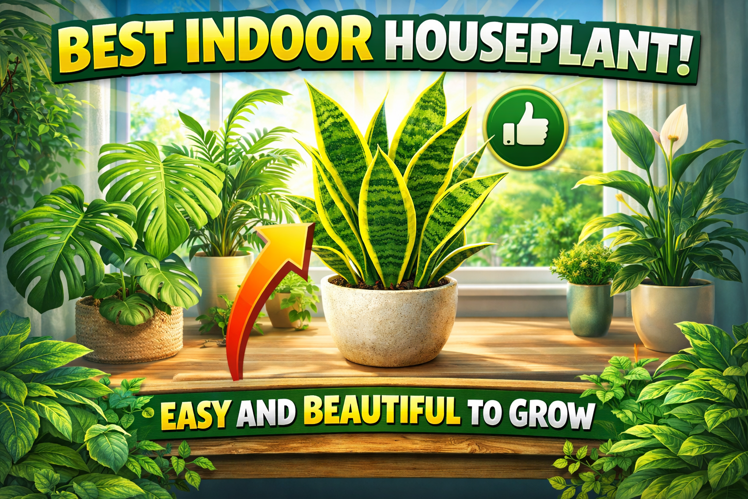 Video thumbnail for Best Indoor Houseplant | Easy and Beautiful to Grow