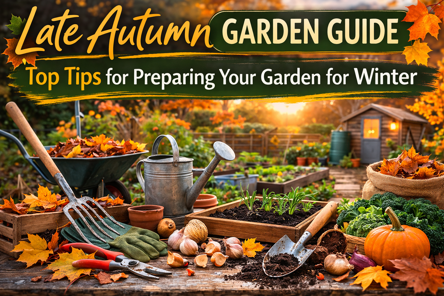 Video thumbnail for Late Autumn Garden Guide | Top Tips for Preparing Your Garden for Winter