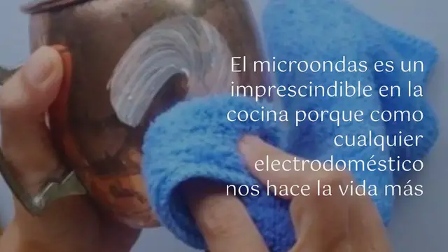 Video thumbnail for ¿Cómo limpiar el microondas de grasa y suciedad?