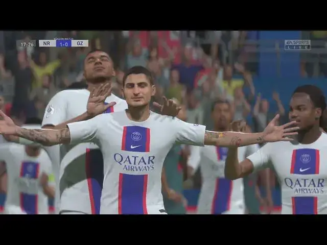 Video thumbnail for Paris St-Germain v Liverpool - PS5 FIFA 23