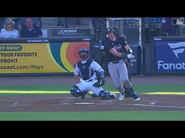'Video thumbnail for Sean Murphy LAUNCHES a Solo Home Run! | 2nd HR of 2025 | Atlanta Braves | 04/12/2025'