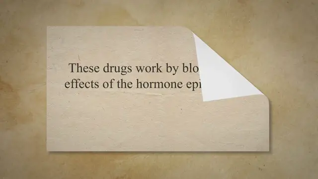 Video thumbnail for Beta Blockers: Every Thing You Have Always Wanted to Know