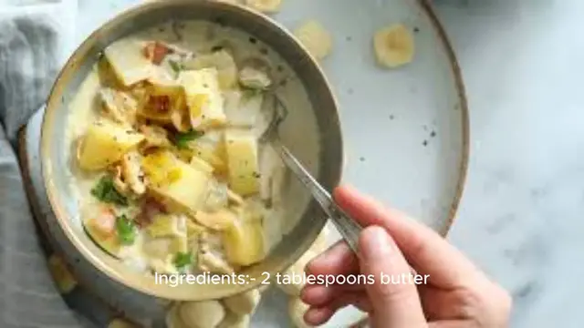 Video thumbnail for Creamy Clam Chowder Recipe