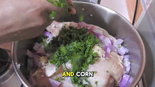 'Video thumbnail for Slow cooker chicken pie filling'