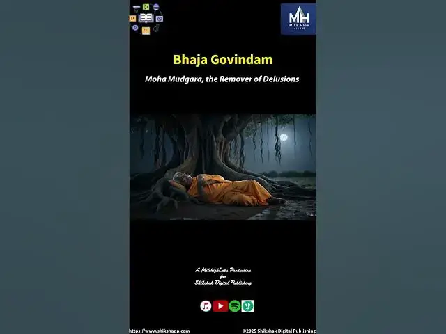 Video thumbnail for "What Chains Bind You Even in Freedom? | Bhaja Govindam - Agre Vahnih 🔥" (The Bondage of Desire)