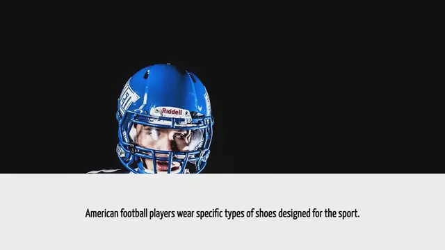 Video thumbnail for What Shoes Do American Football Players Wear