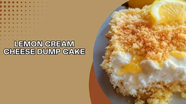 'Video thumbnail for Lemon Cream Cheese Dump Cake'