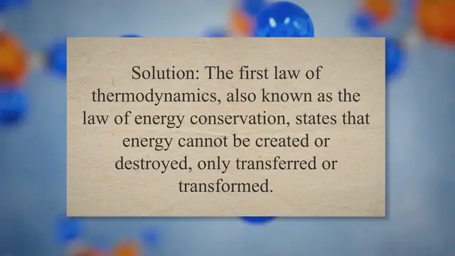 Video thumbnail for Thermochemistry problems and solutions