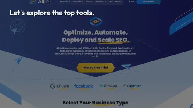 Video thumbnail for Top 20+ AI Tools for SEO
