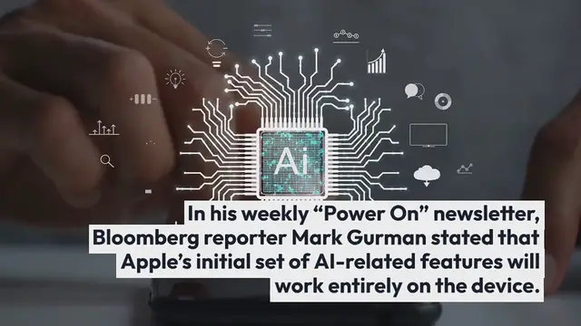 Video thumbnail for Apple’s New AI Feature Might Work Without Internet Connection