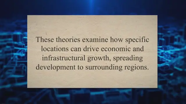 Video thumbnail for Growth Center Theories