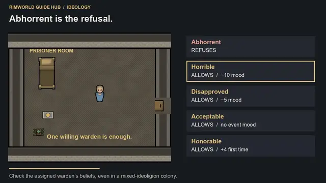 Video thumbnail for RimWorld: No Warden Capable of Enslavement? Fix the Warning