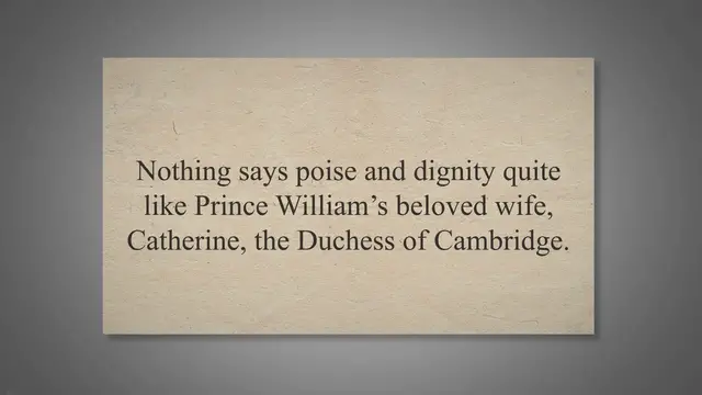 Video thumbnail for Catherine: The Duchess Of People’s Hearts