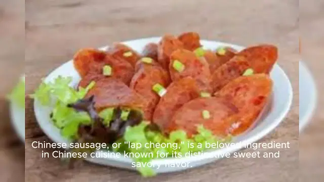 Video thumbnail for Chinese Sausage