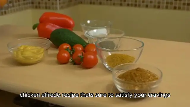 'Video thumbnail for Chicken Alfredo Recipe'