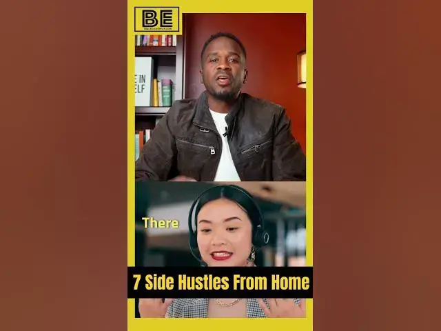 'Video thumbnail for Work from home side hustles #money #sidehustle #investing'