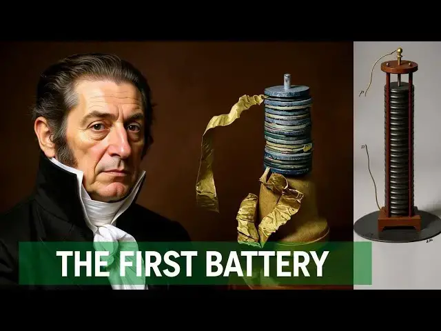 Video thumbnail for The Original Voltaic Pile : The World’s First Battery - by Alessandro Volta