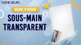 Video thumbnail for 👓 MEILLEUR SOUS-MAIN TRANSPARENT - Comparatif & Guide d'achat