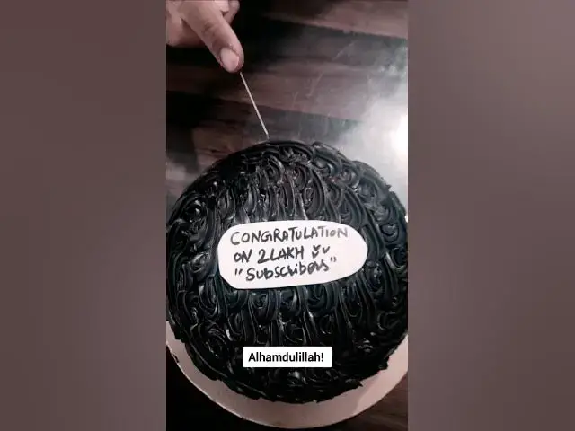 Video thumbnail for Completed 2 Lakh Subscribers | Alhamdulillah! | 200K subscribers #civiltutor #shorts